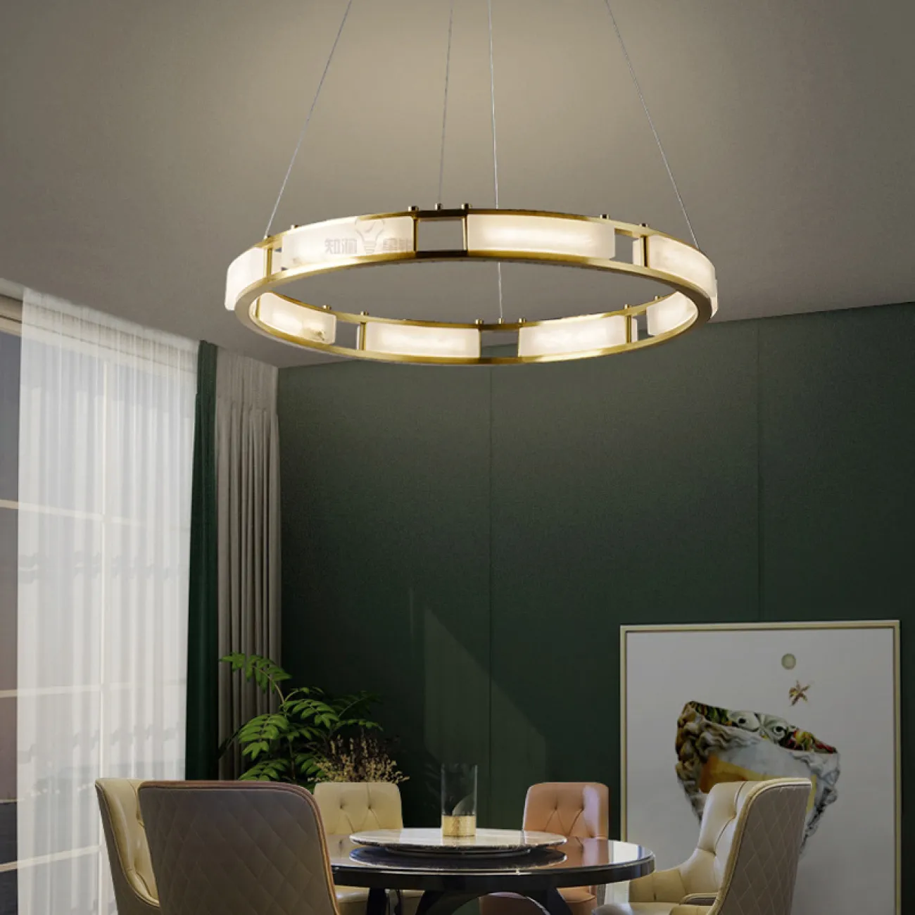 Подвесная люстра SERIANNA D80 от ImperiumLoft