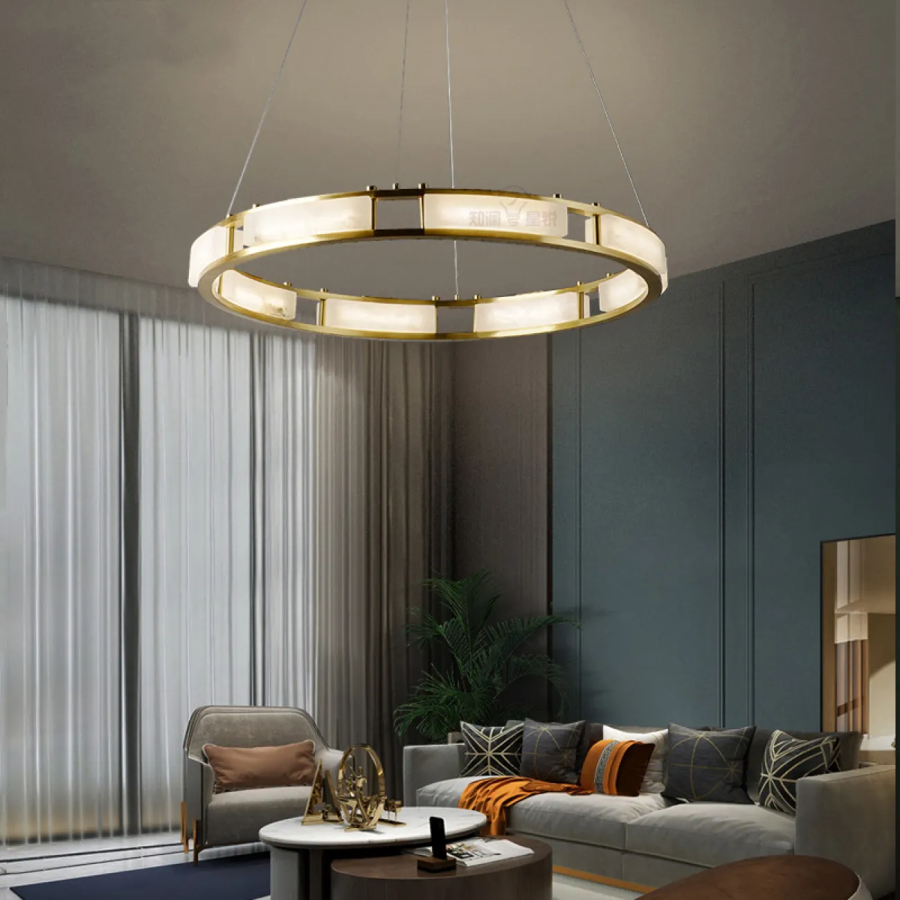 Подвесная люстра SERIANNA D80 от ImperiumLoft