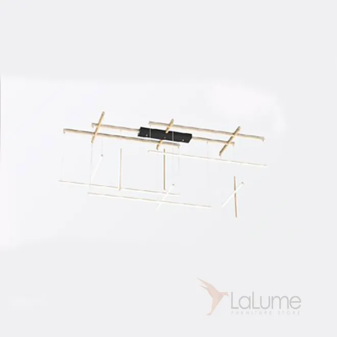 Потолочная люстра INLET B Rose Gold от ImperiumLoft