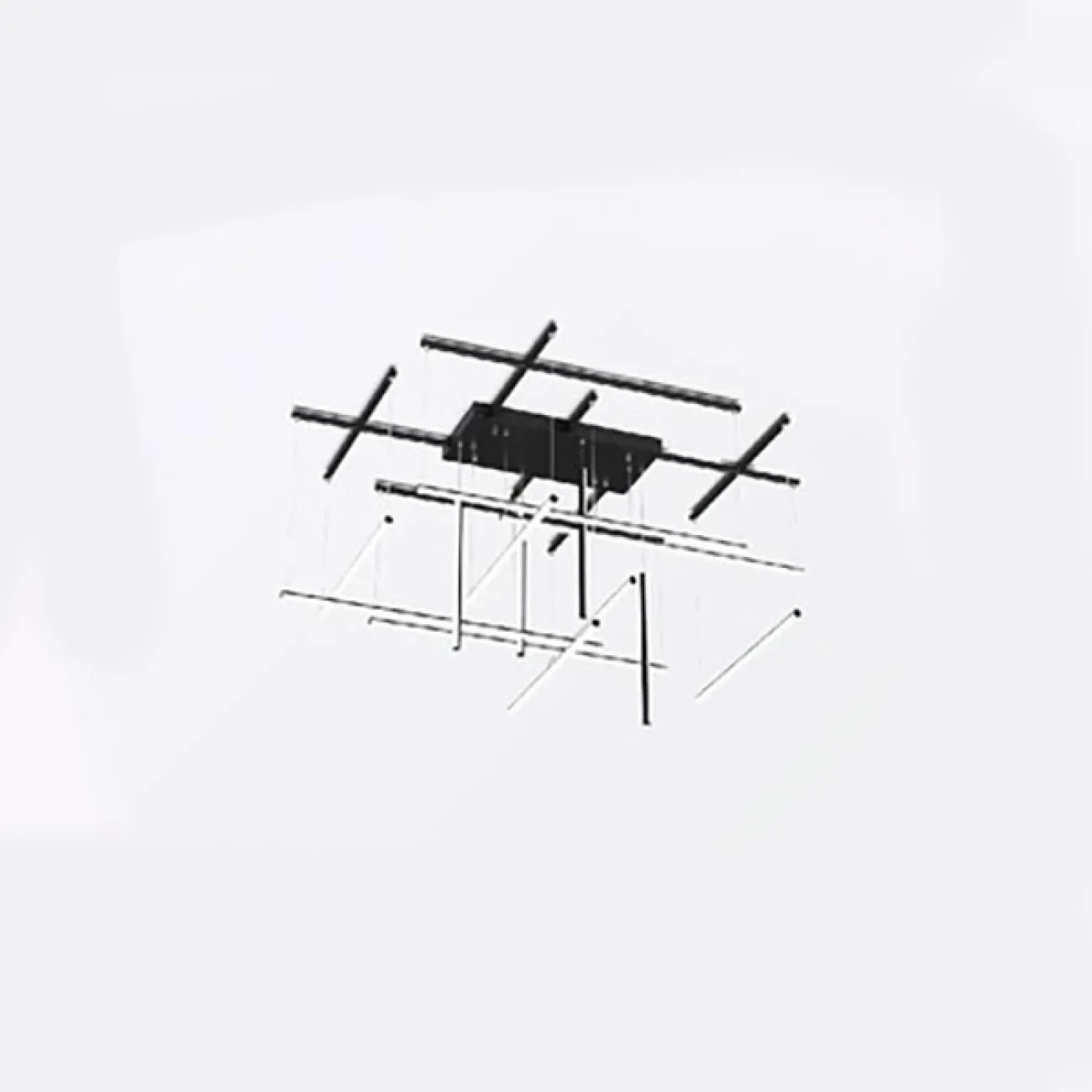 Потолочная люстра INLET A Rose Gold от ImperiumLoft