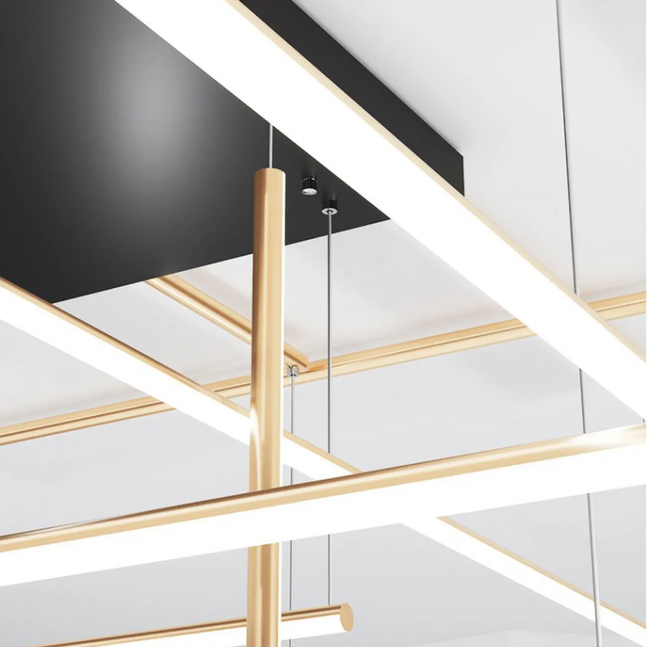 Потолочная люстра INLET C Rose Gold от ImperiumLoft