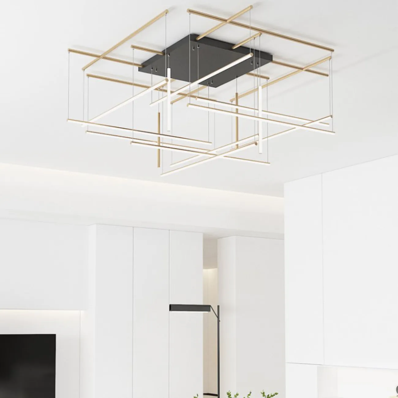 Потолочная люстра INLET D Rose Gold от ImperiumLoft