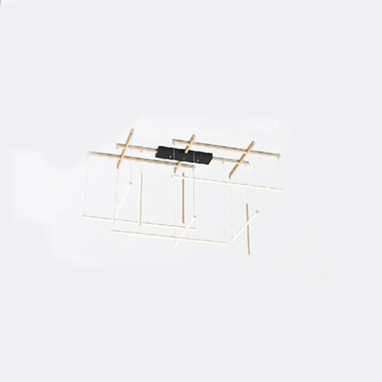Потолочная люстра INLET C Rose Gold от ImperiumLoft