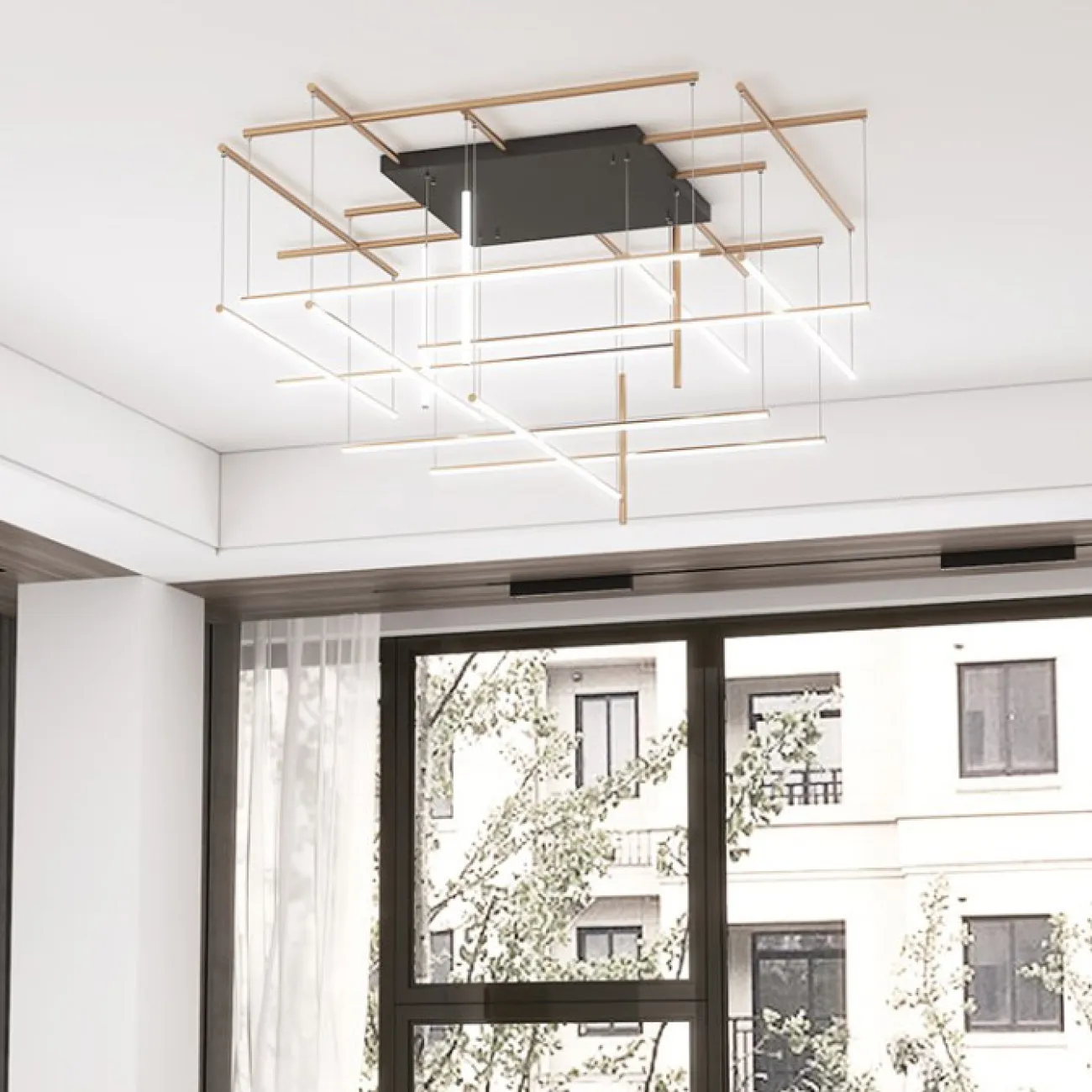 Потолочная люстра INLET D Rose Gold от ImperiumLoft