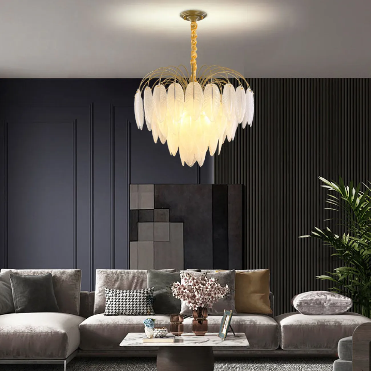 Подвесная люстра LORINA D45 от ImperiumLoft