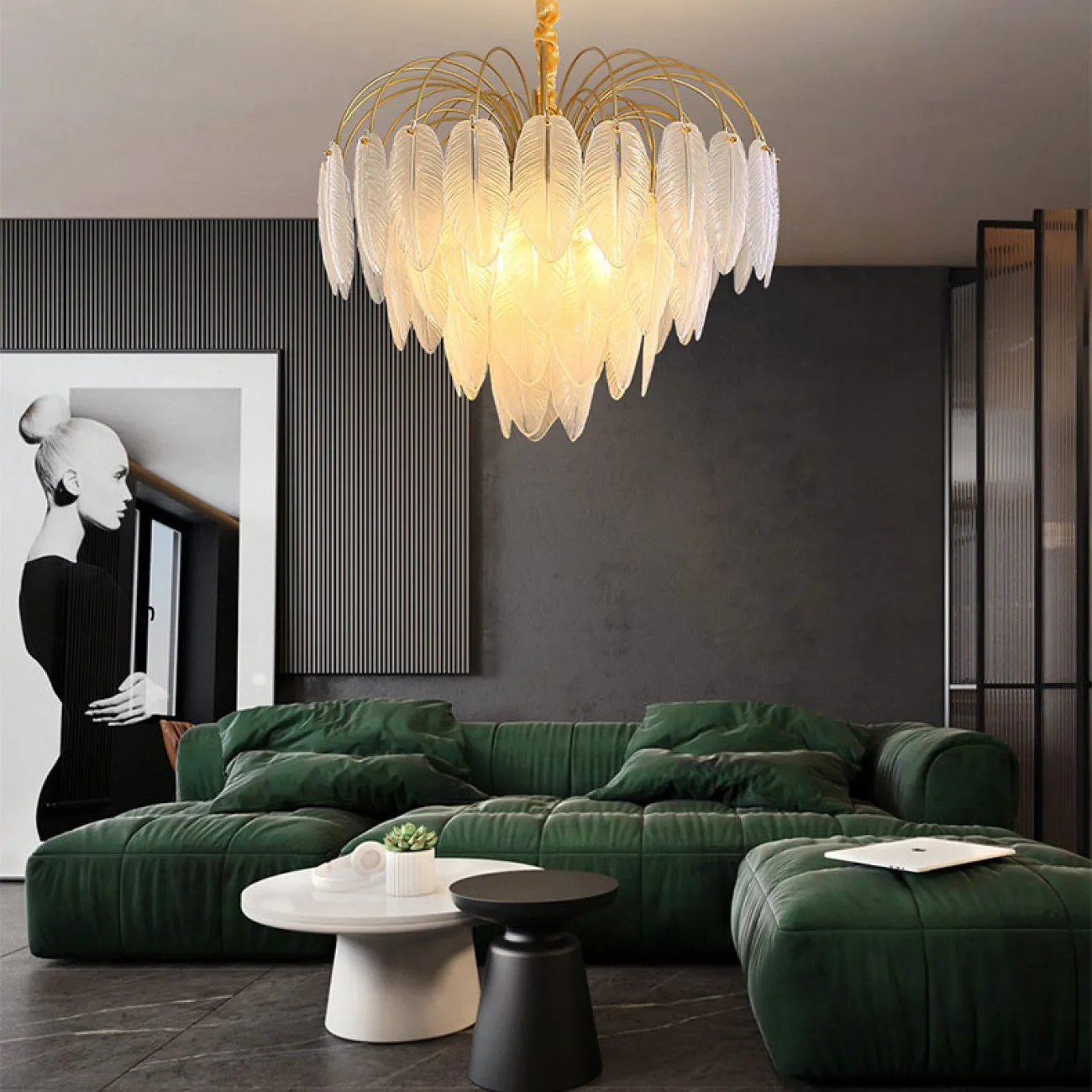 Подвесная люстра LORINA D45 от ImperiumLoft