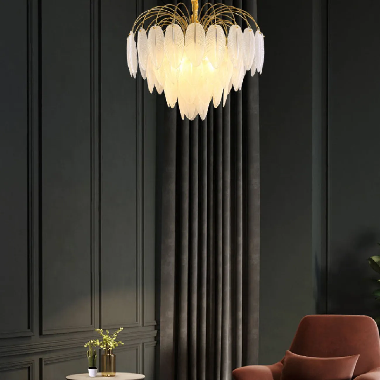 Подвесная люстра LORINA D45 от ImperiumLoft