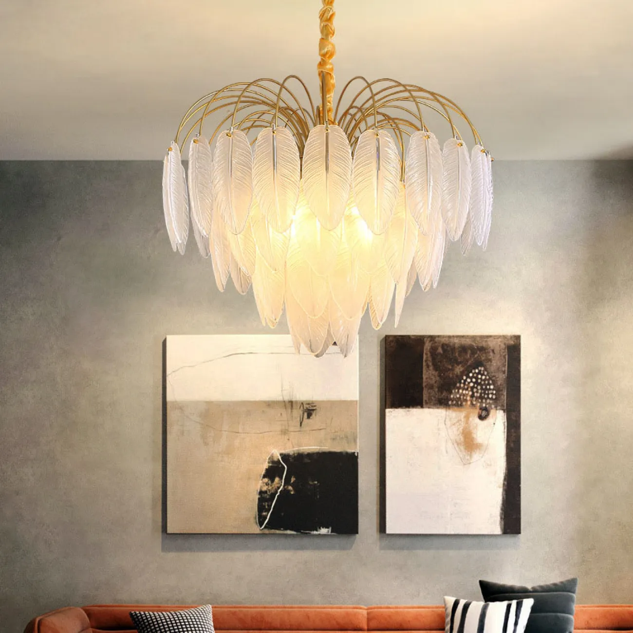 Подвесная люстра LORINA D45 от ImperiumLoft