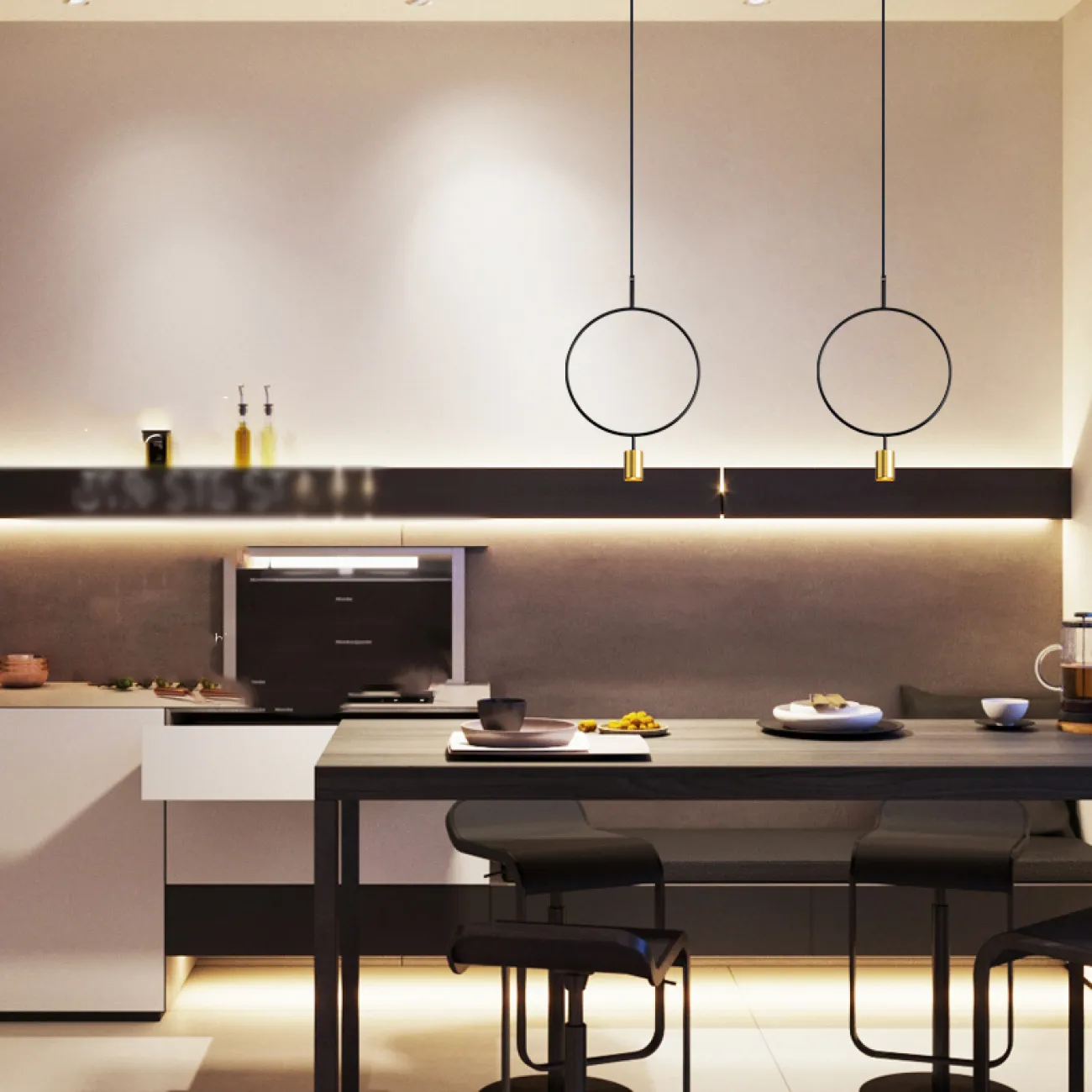Подвесной светильник HANNIKEN Silver от ImperiumLoft