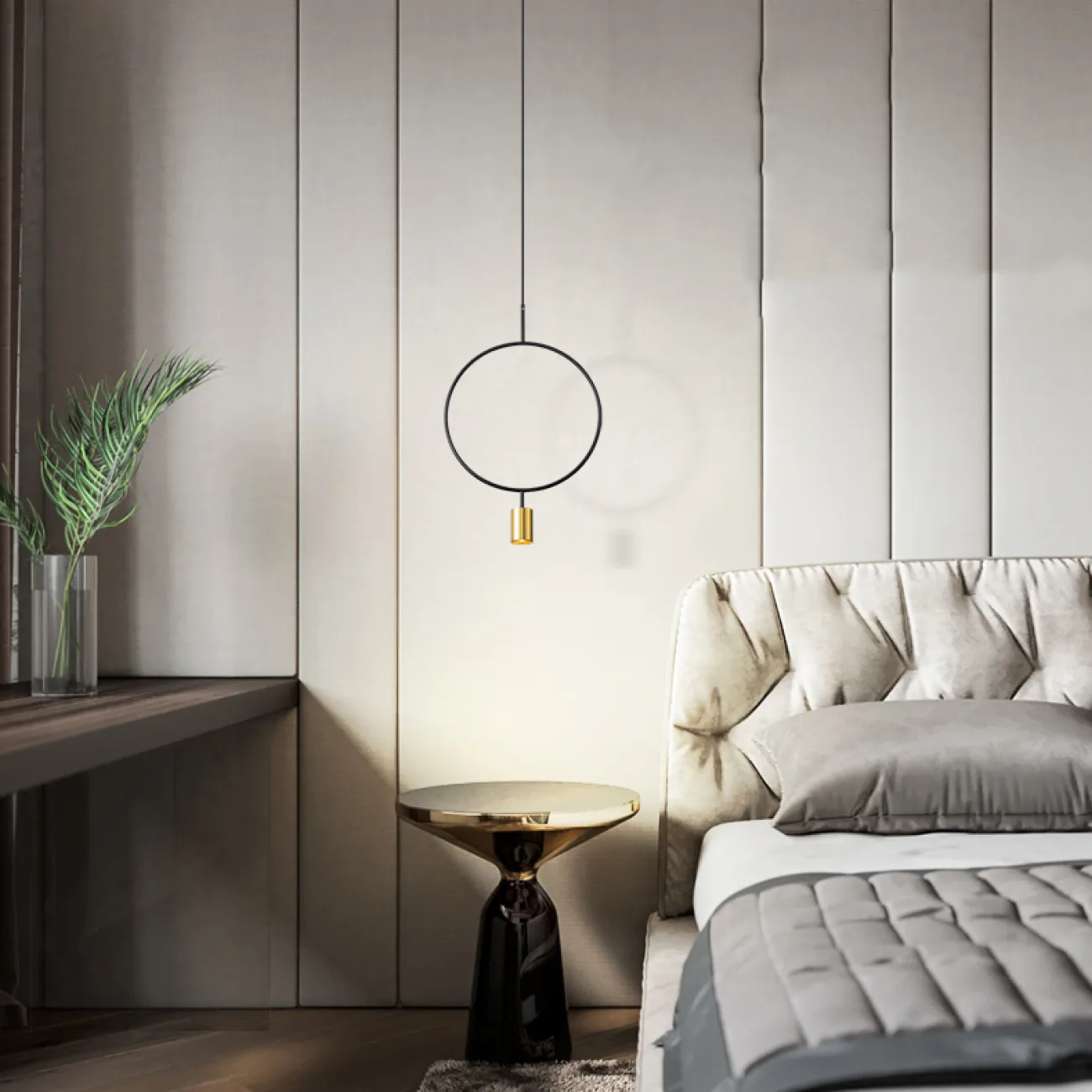 Подвесной светильник HANNIKEN Brass от ImperiumLoft