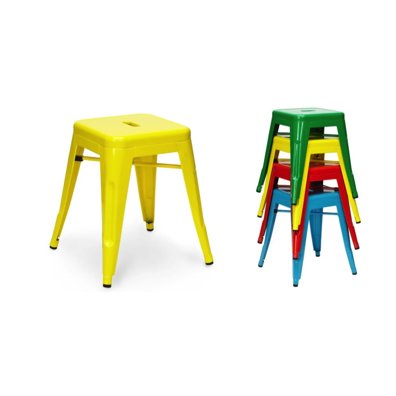 Кухонный стул Tolix Kitchen Stool 45 designed by Xavier Pauchard in 1934 от LaLume