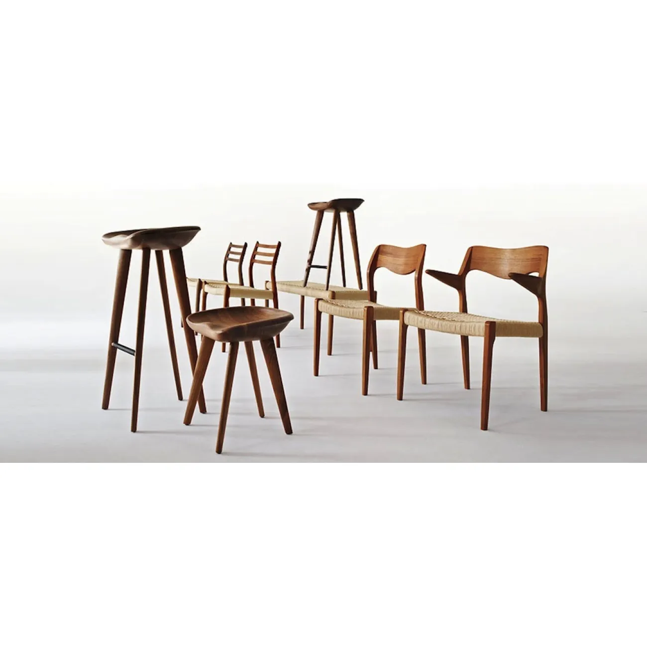 Барный стул Craig Bassam Tractor Counter Stool designed by Craig Bassam		 in 2000 от LaLume