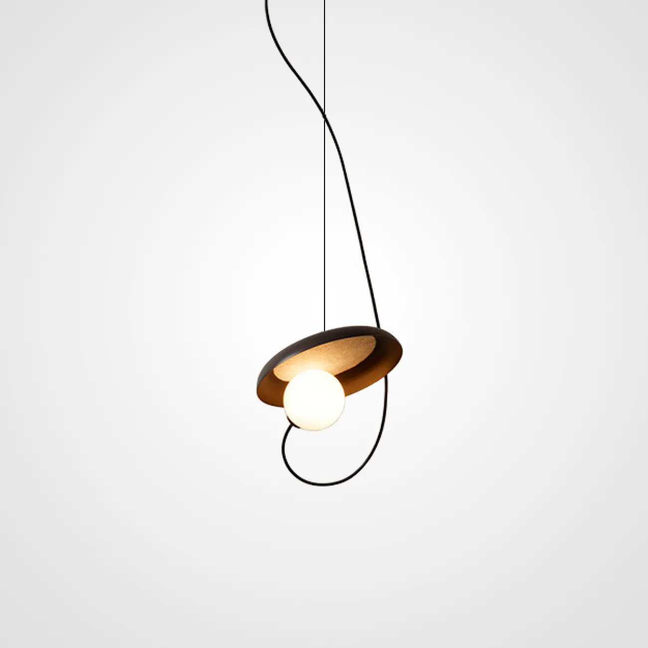 Подвесной светильник MARGOTT D35 Black от ImperiumLoft