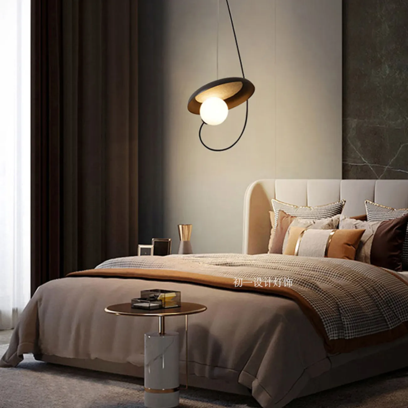 Подвесной светильник MARGOTT D35 Black от ImperiumLoft