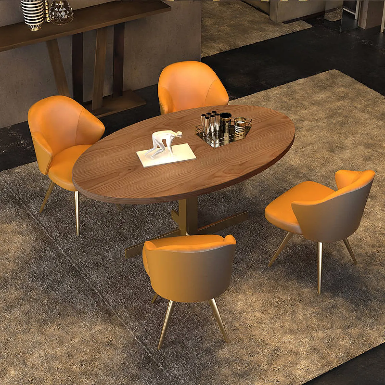 Дизайнерский обеденный стул LaLume-ST00170