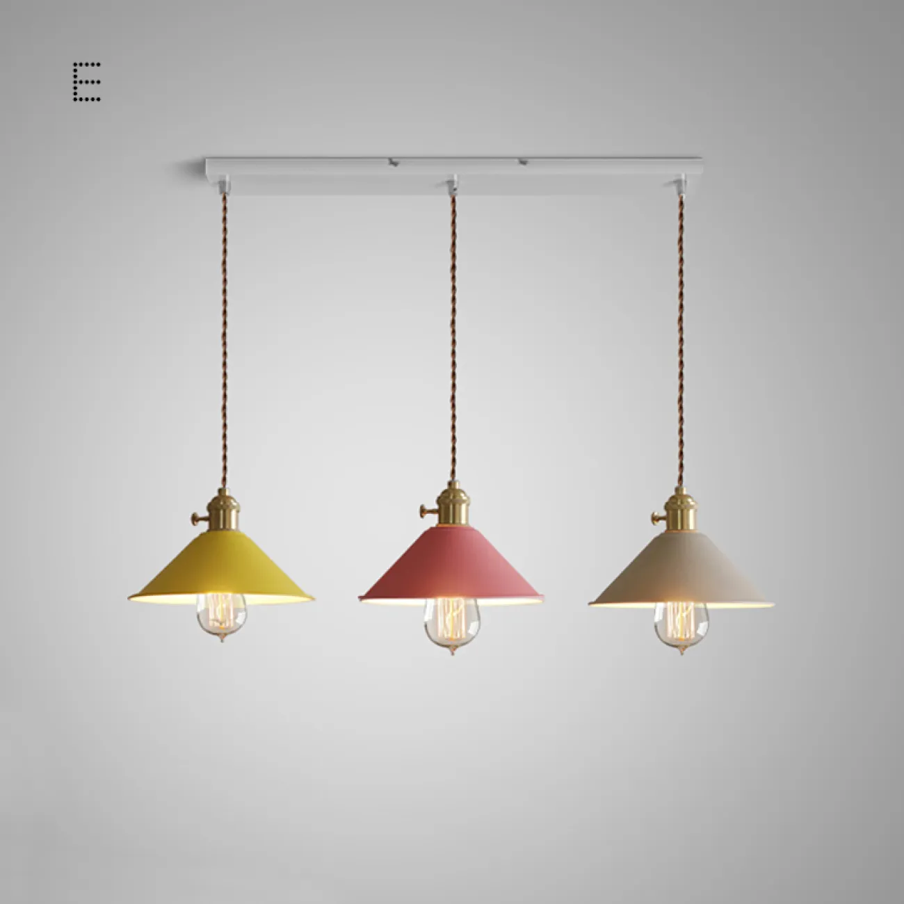 Подвесной светильник BRAID TRIO от ImperiumLoft