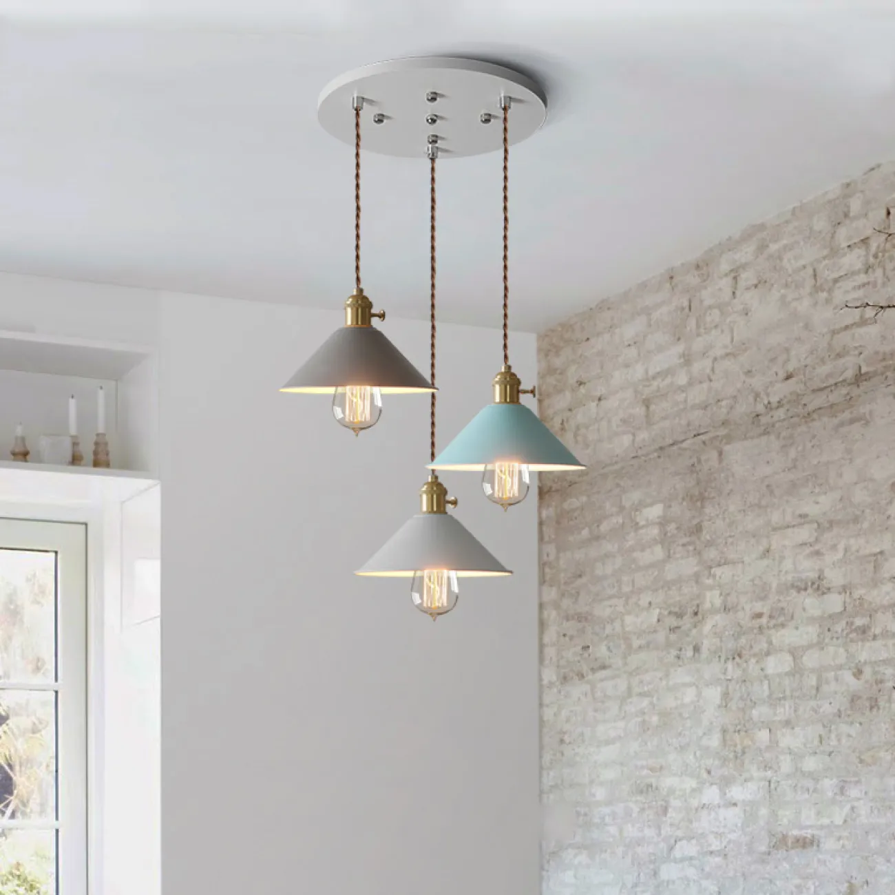 Подвесной светильник BRAID TRIO от ImperiumLoft