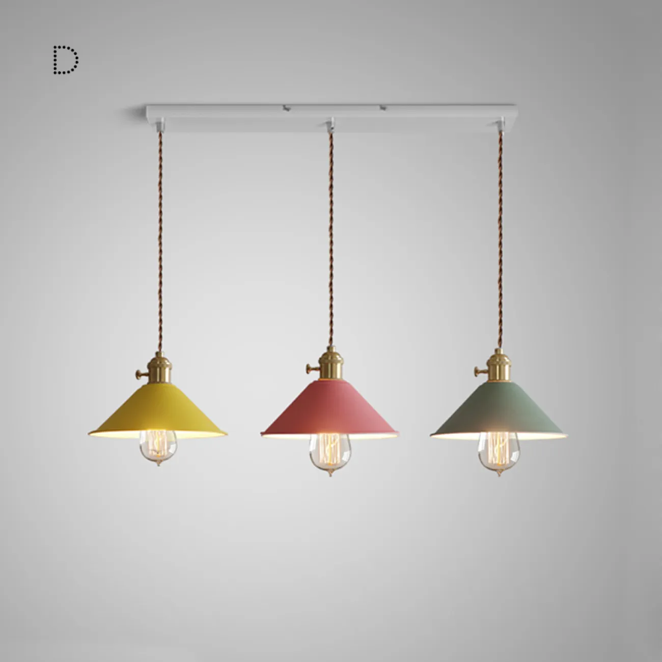 Подвесной светильник BRAID TRIO от ImperiumLoft