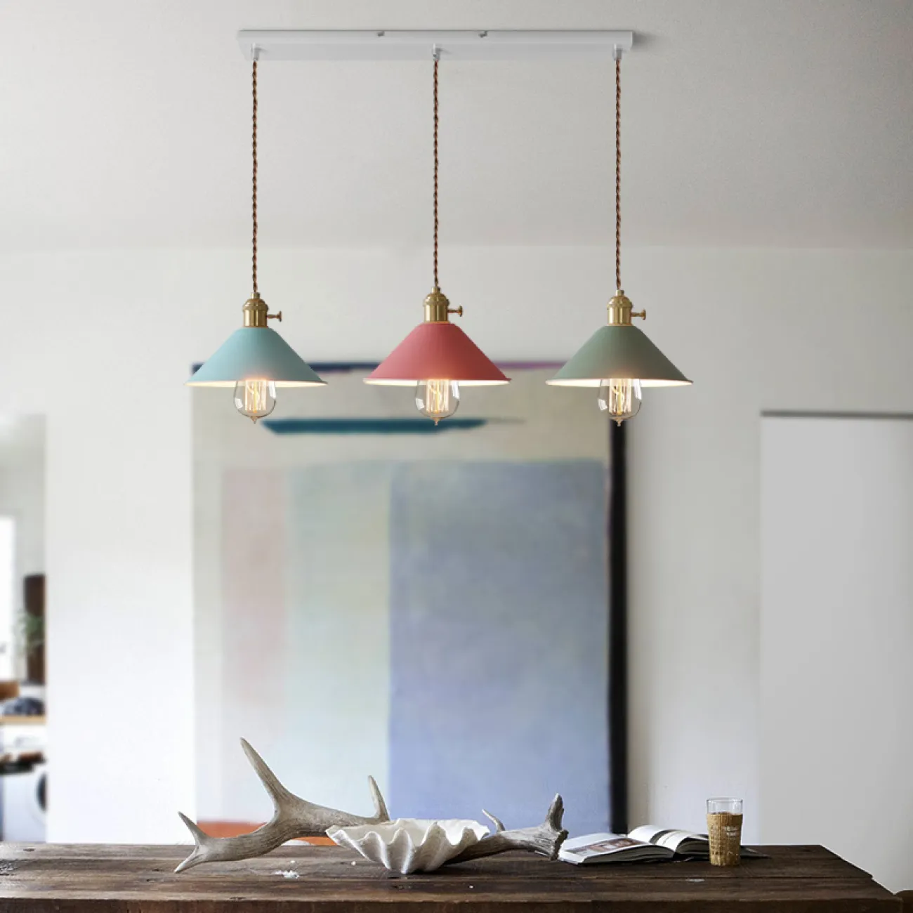 Подвесной светильник BRAID TRIO от ImperiumLoft