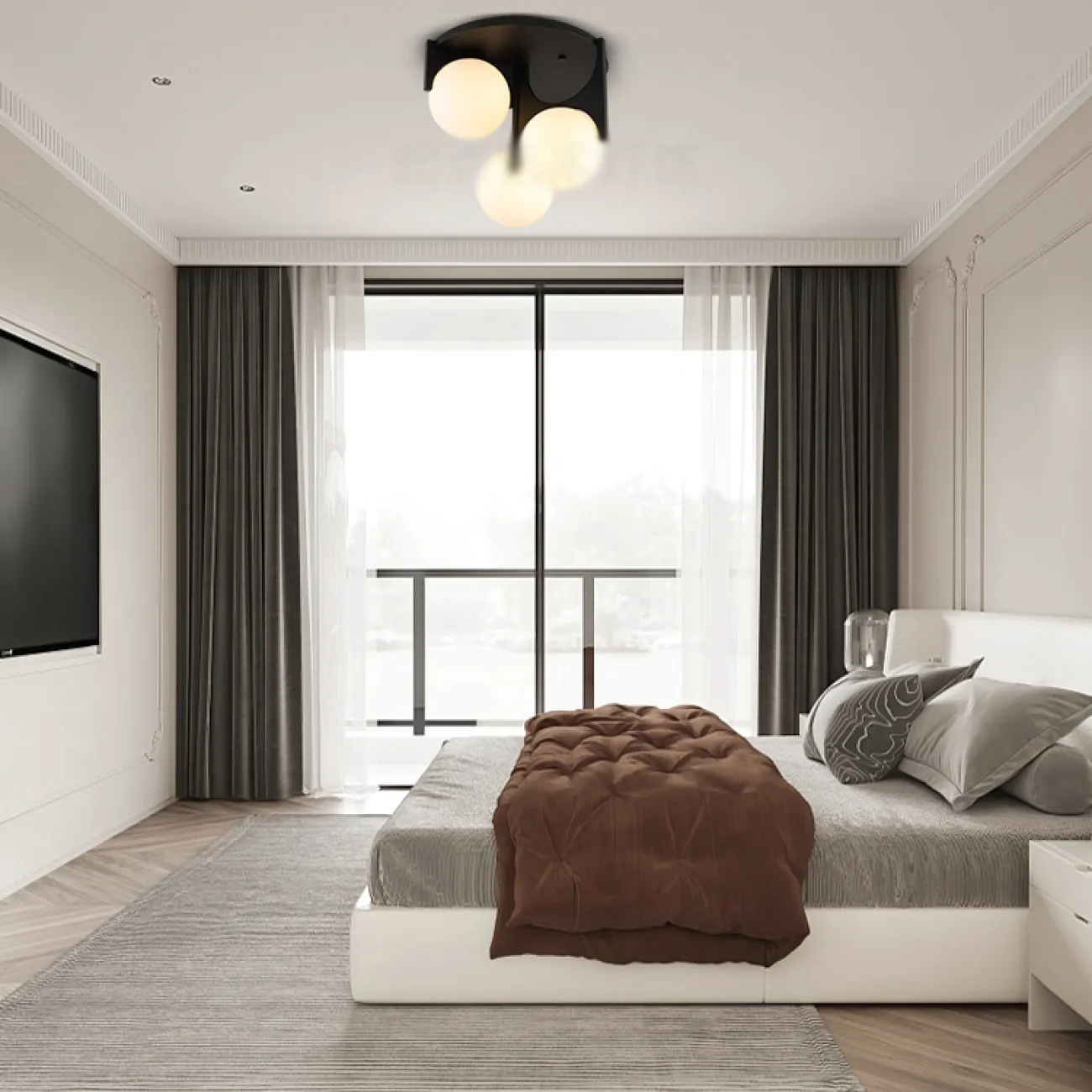 Потолочная люстра FRIDA D62 от ImperiumLoft