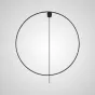 Настенный светильник WILD RING B D80 Black от ImperiumLoft