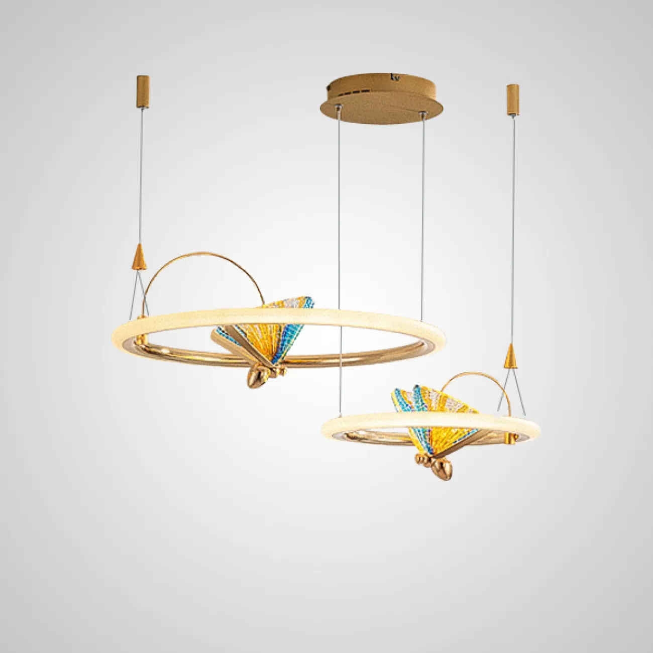 Подвесная люстра AMELIS RING D40 D60 D80 от ImperiumLoft