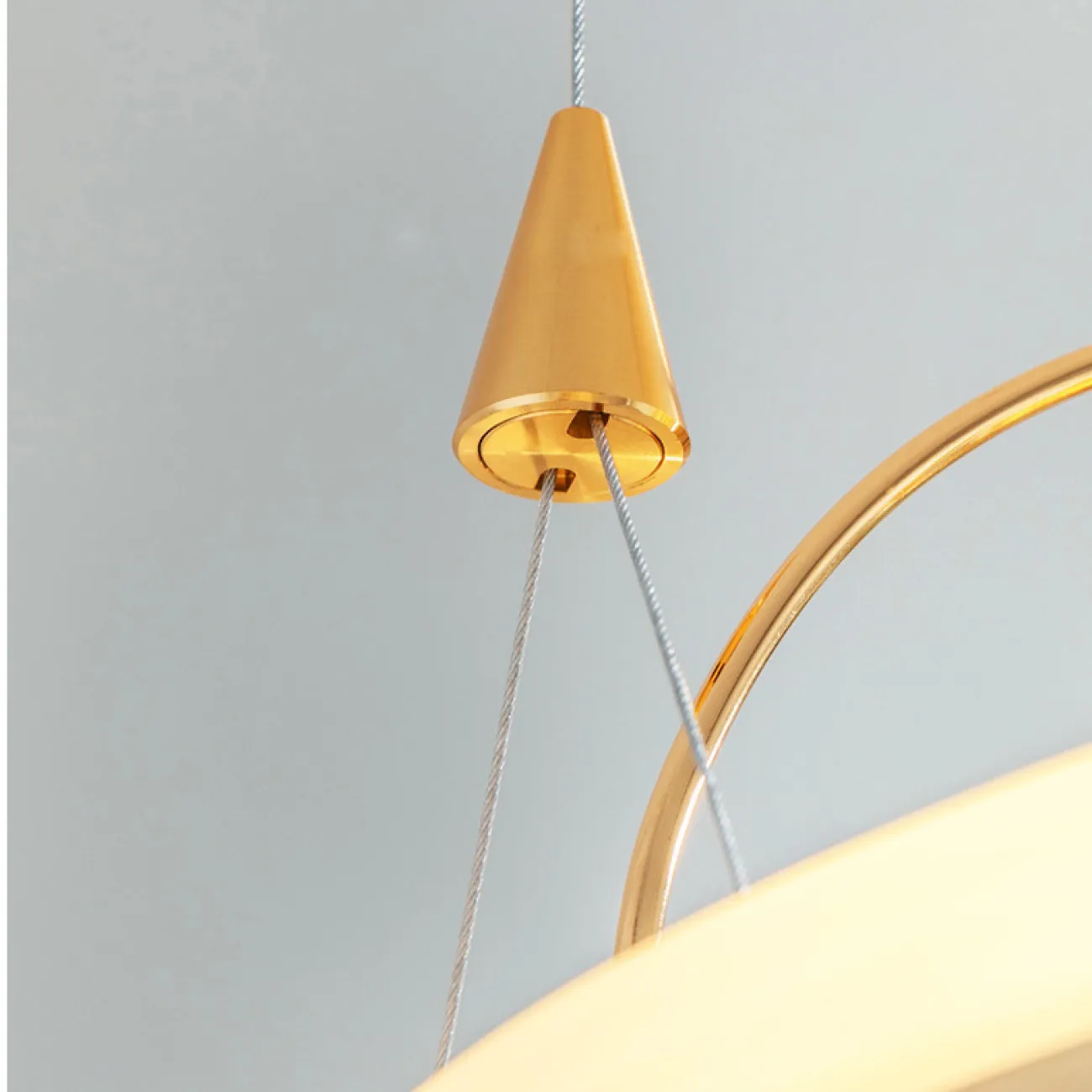 Подвесная люстра AMELIS RING D40 D60 D80 от ImperiumLoft