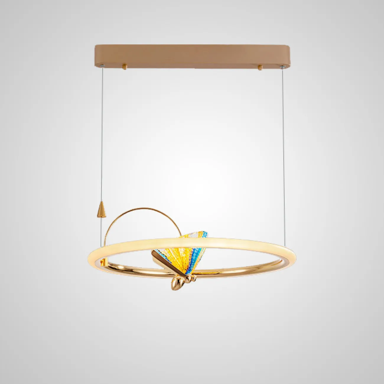 Подвесная люстра AMELIS RING D40 D60 D80 от ImperiumLoft