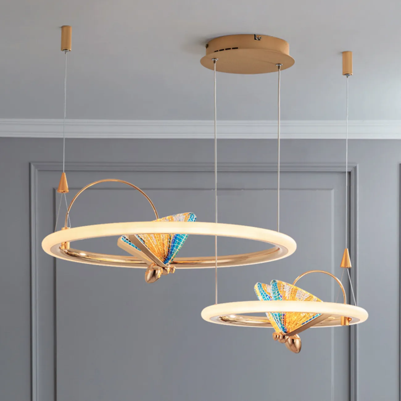 Подвесная люстра AMELIS RING D40 D40 D60 D60 D80 от ImperiumLoft