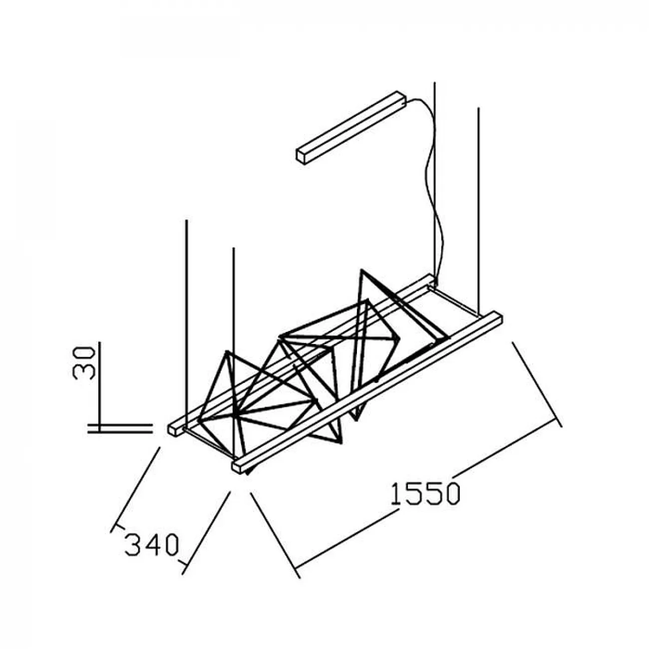Подвесной светильник Pallucco Pendant Rock Garden designed by Kazuhiro Yamanaka