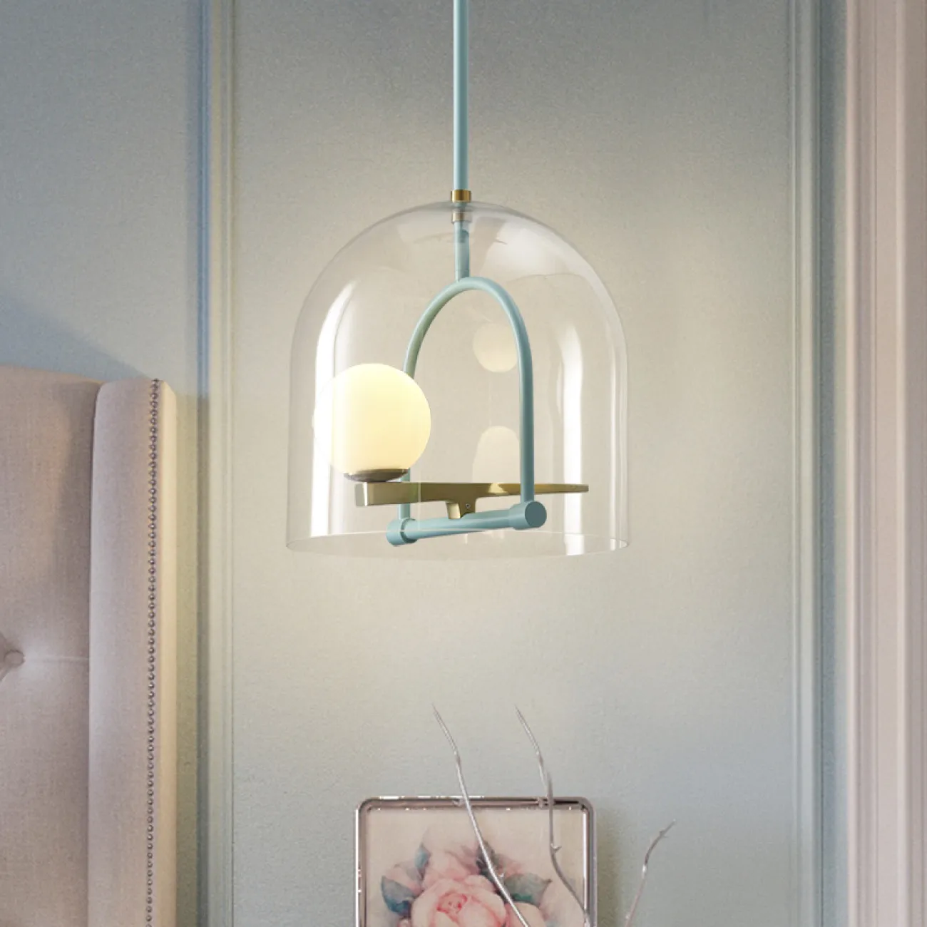 Подвесной светильник Yanzi LED Suspension Pendant Light от ImperiumLoft