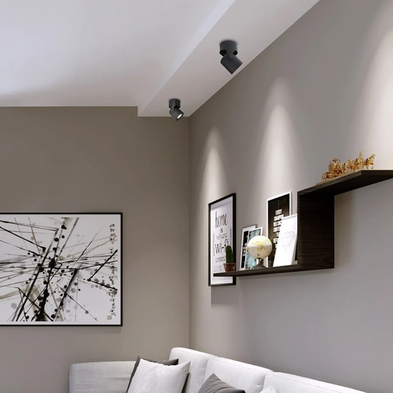 Потолочный светильник TINY-W H15.5 от ImperiumLoft