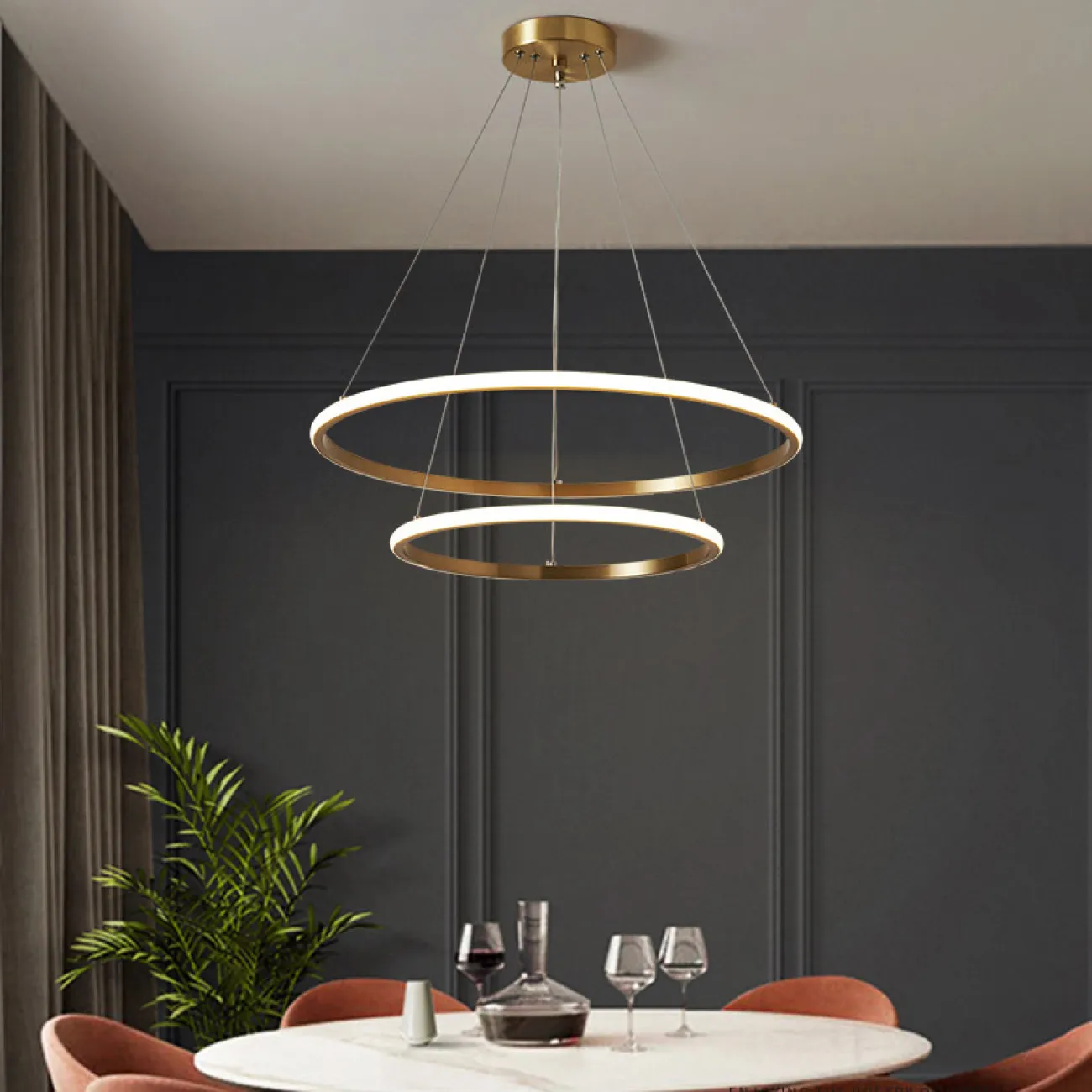 Подвесная люстра ABEL B D40 от ImperiumLoft