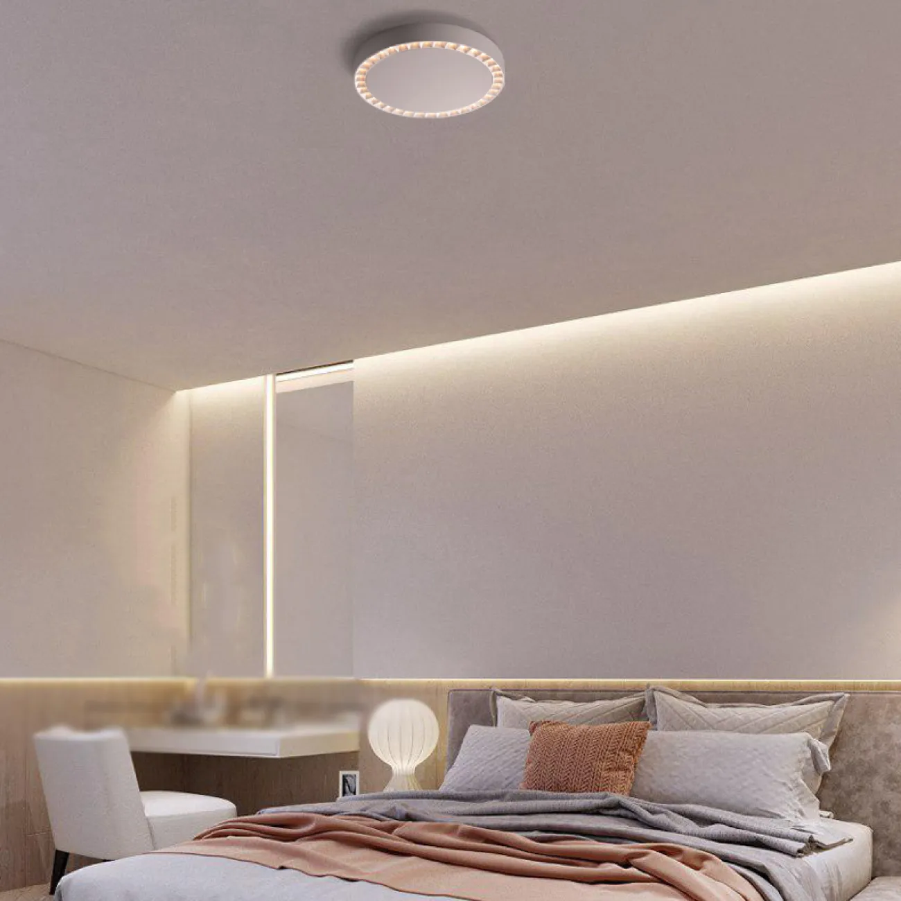 Потолочный светильник OCTAVIA D25,5 White 4000К от ImperiumLoft