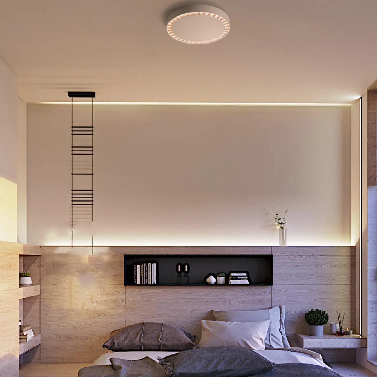 Потолочный светильник OCTAVIA D25,5 White 4000К от ImperiumLoft