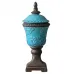 Кубок с крышкой керамика Turquoises Cup