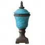 Кубок с крышкой керамика Turquoises Cup от LaLume