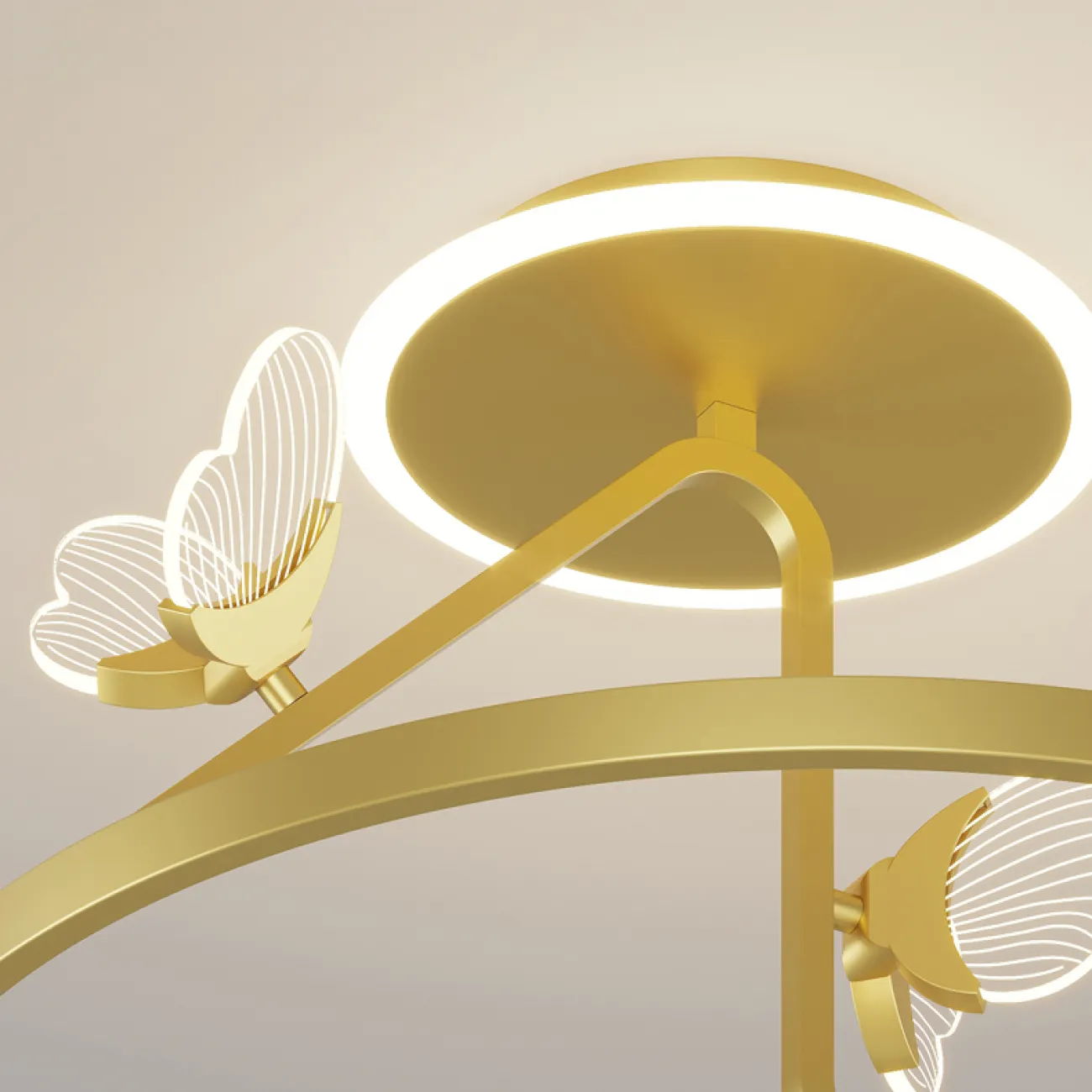 Потолочная люстра BABETTA CH E D50 Brass 4000К от ImperiumLoft