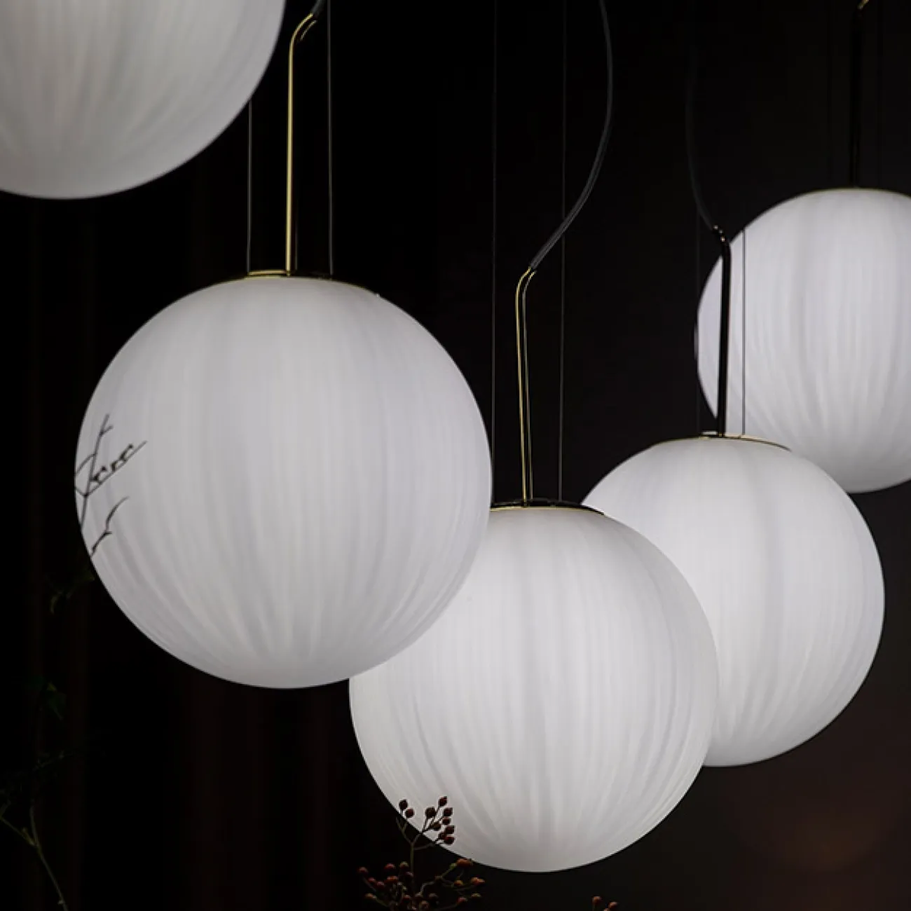 Подвесной светильник PAMELA Chrome от ImperiumLoft