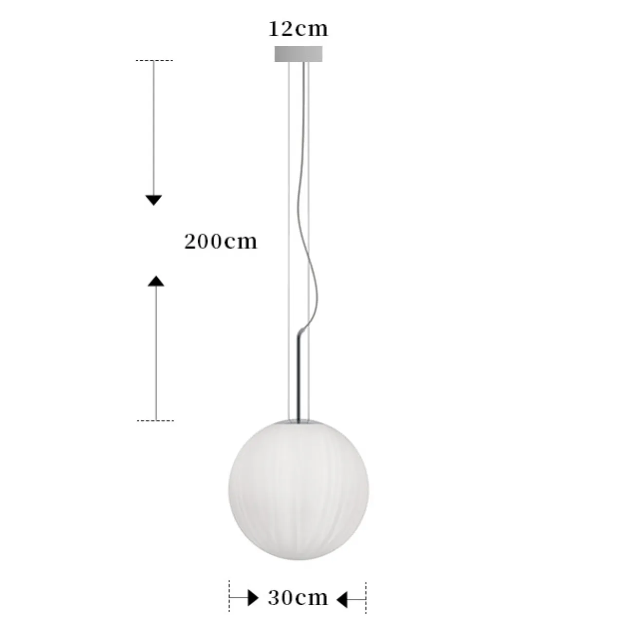 Подвесной светильник PAMELA Chrome от ImperiumLoft