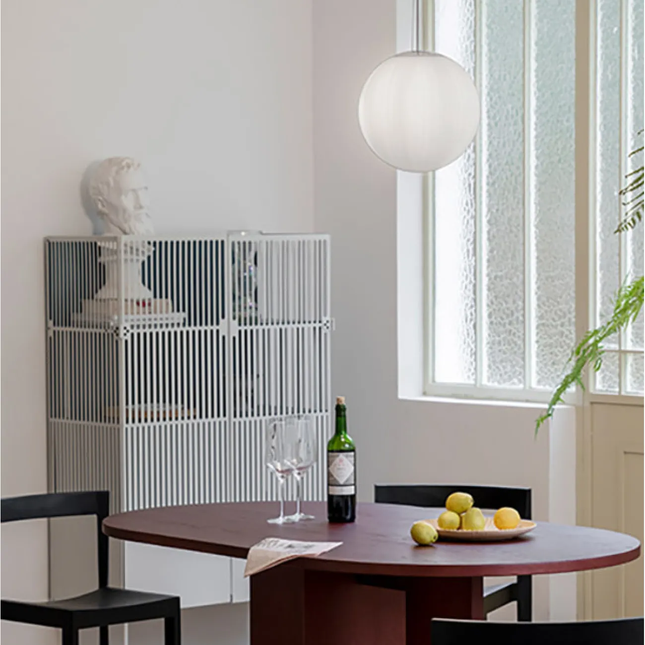 Подвесной светильник PAMELA Chrome от ImperiumLoft