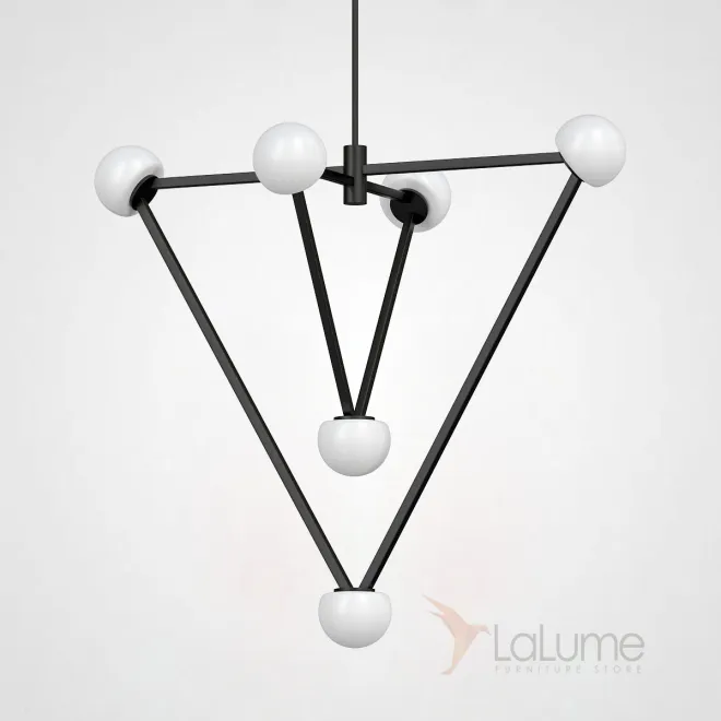 Подвесной светильник DUCHESS L6 Black от ImperiumLoft