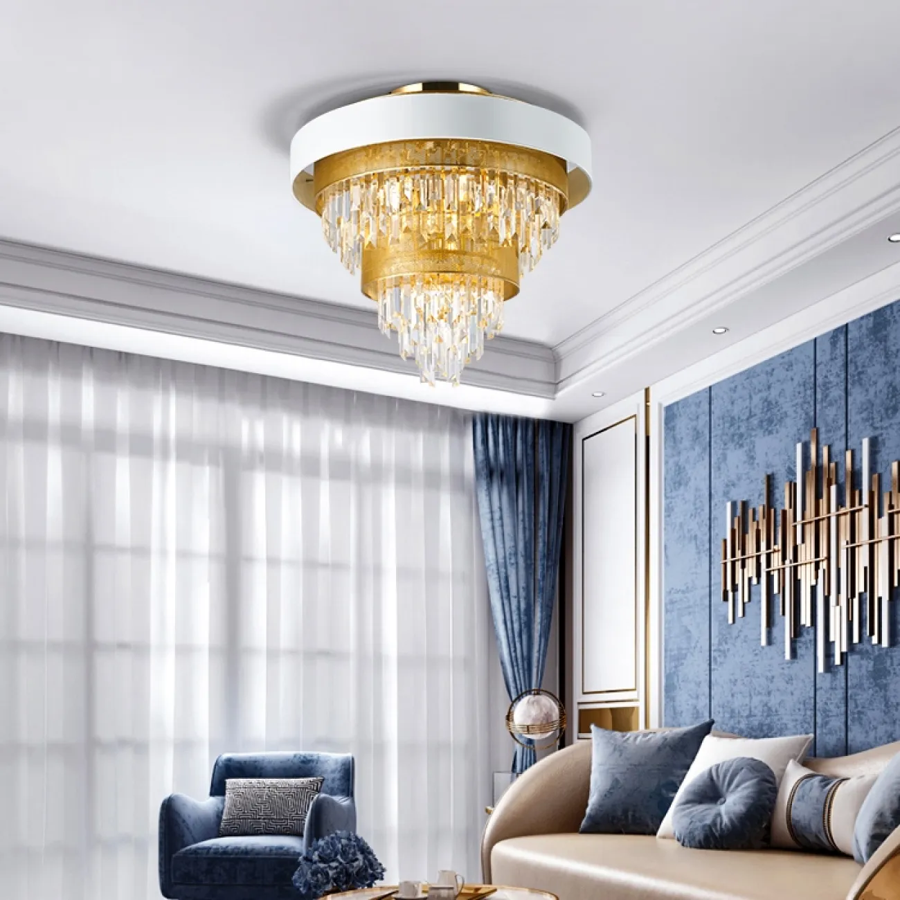 Потолочная люстра ALSING C от ImperiumLoft