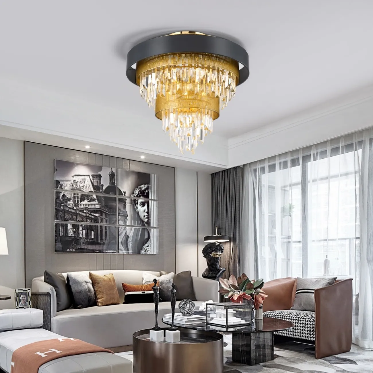 Потолочная люстра ALSING C от ImperiumLoft