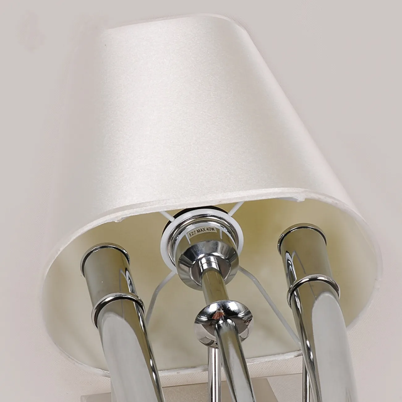 Настенный светильник Crystal Light Brunilde Ipe Cavalli H92 Silver/White от ImperiumLoft