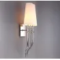 Настенный светильник Crystal Light Brunilde Ipe Cavalli H92 Silver/White от ImperiumLoft