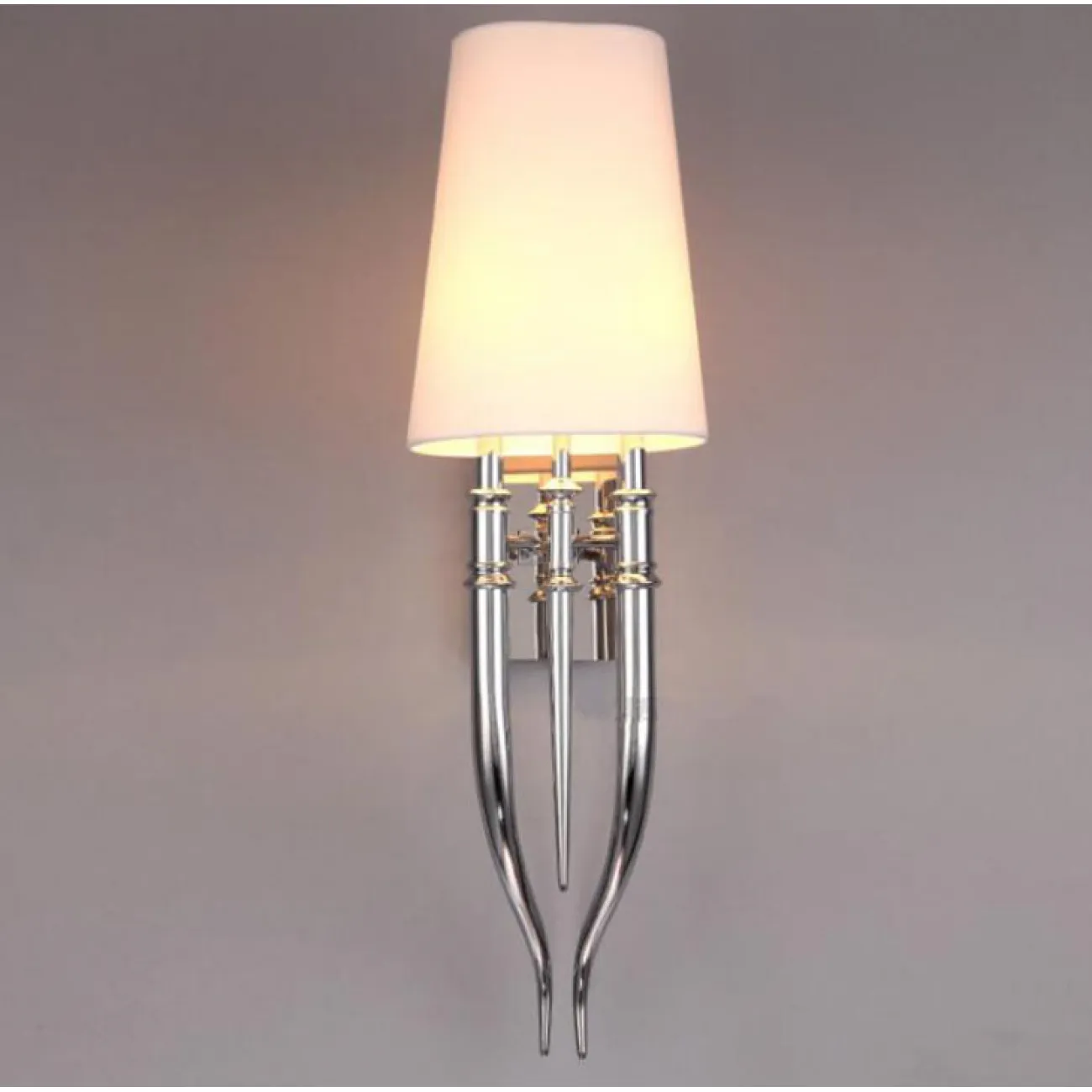 Настенный светильник Crystal Light Brunilde Ipe Cavalli H92 Silver/White от ImperiumLoft
