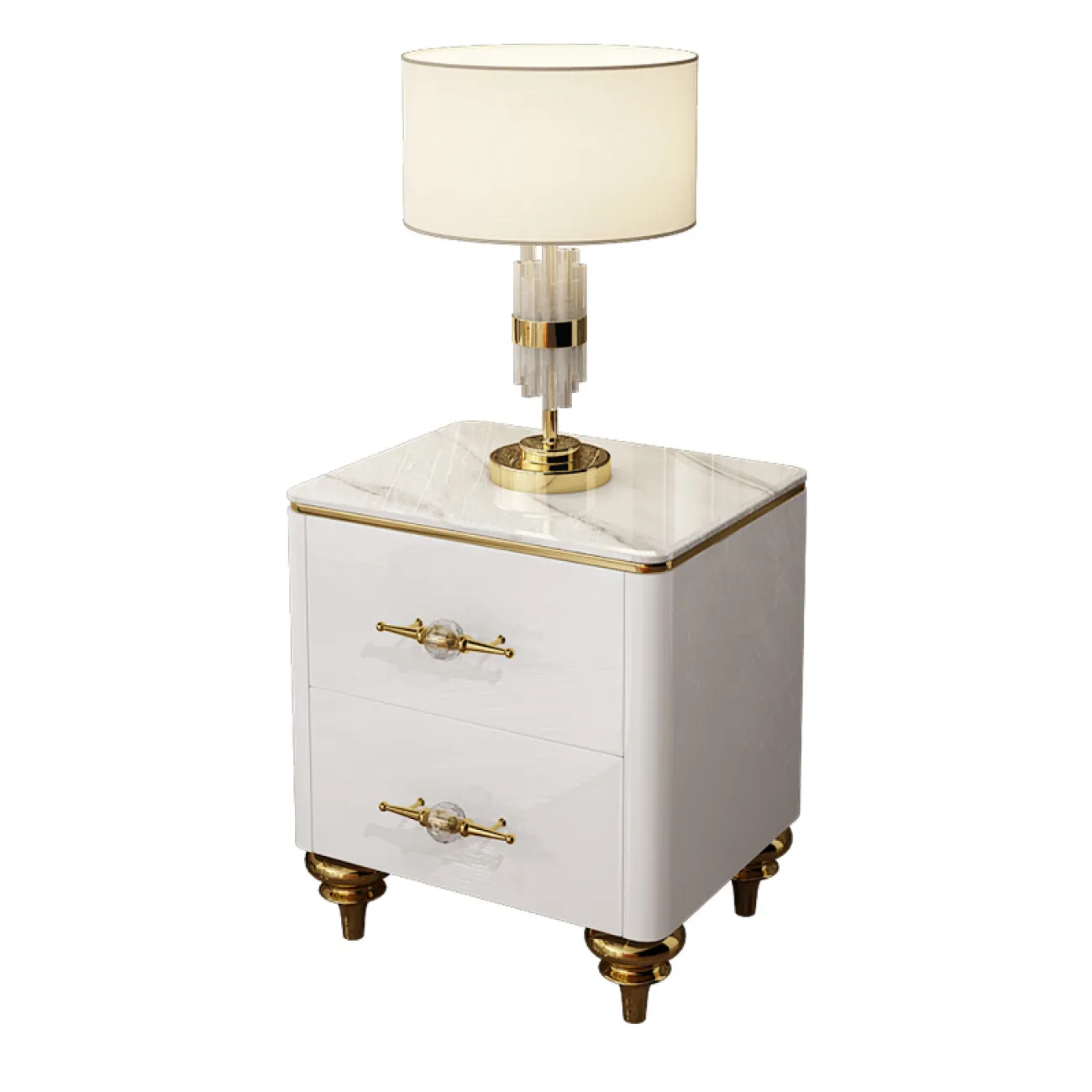 Дизайнерская прикроватная тумба LaLume-TT00109 Дизайнерская прикроватная тумба LaLume-TT00109