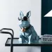 Дизайнерская скульптура собаки LaLume-SKT00118