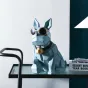 Дизайнерская скульптура собаки LaLume-SKT00118